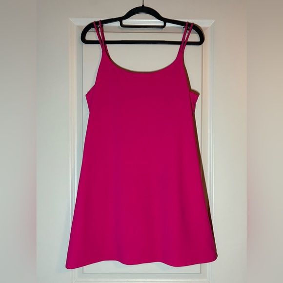 90 Degree By Reflex | Courtside Lux Tennis Dress w/ Built in Bra & Shorts Large - Picture 4 of 7